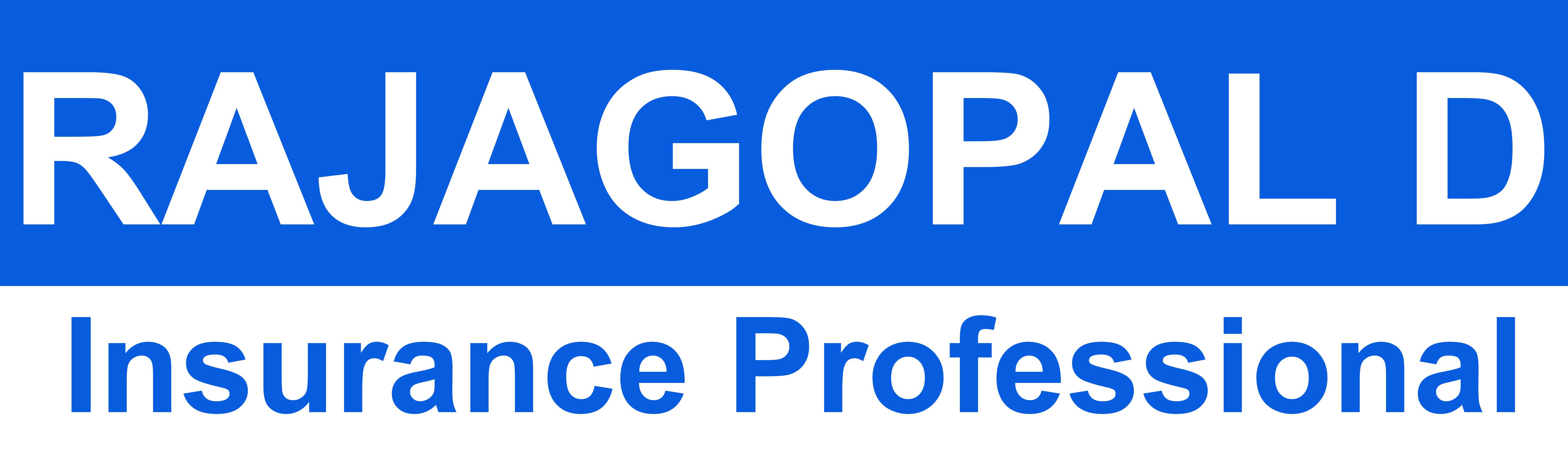 Rajagopal D -  Insurance professional